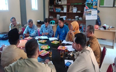 Rapat UNBK Sub Rayon Rimbo Ulu Tahun Pelajaran 2019/2020, di MTs Darul Hikam