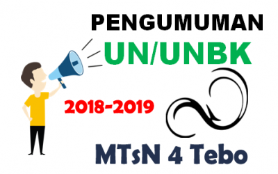 Hasil Ujian Nasional Berbasis Komputer (UNBK) MTsN 4 Tebo