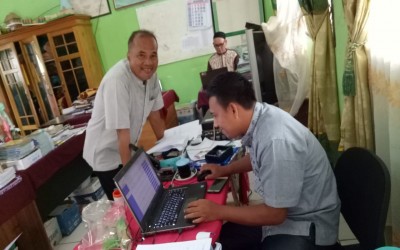 Penginputan Nilai Sistem Aplikasi Rapor Digital, MTsN 4 Tebo Sukses Cetak ARD